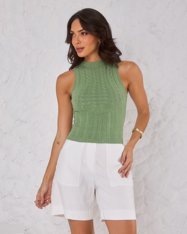 Blusinha Modal Trançada - Imagem 2