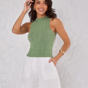Blusinha Modal Trançada