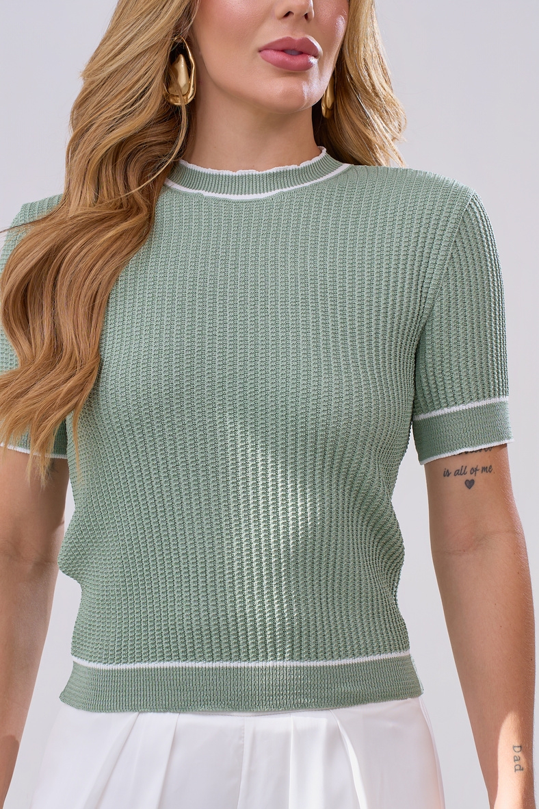 Blusa Tricot Poesia - Imagem 3